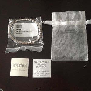 November birthstone necklace